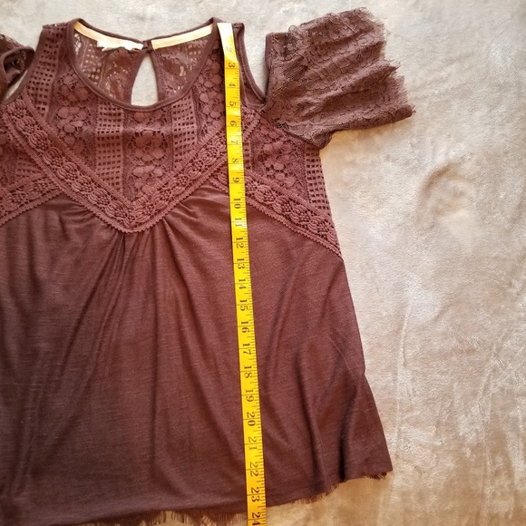 Maurices brown dressy top, new without tags - Picture 5 of 5